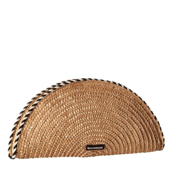 Rebecca Minkoff Straw Taco Clutch-Out Of Office - Picture 2 of 7